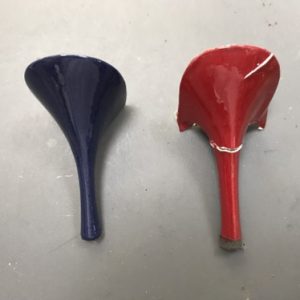 ヒールの巻革交換