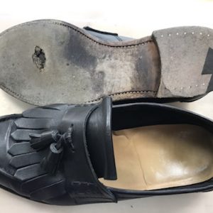 紳士革靴レザーオールソール